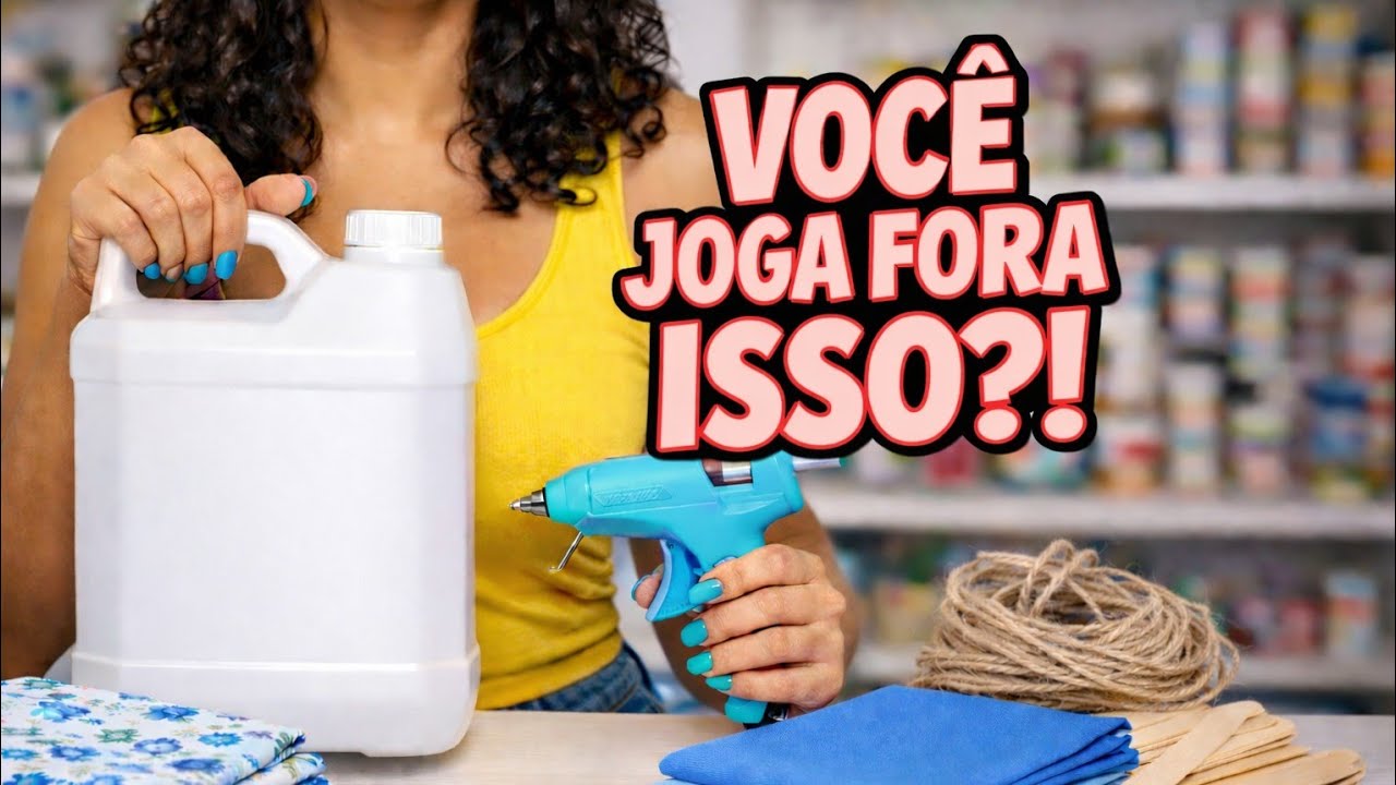 IDEIA ESPETÁCULAR COM GALÃO 5 LITROS 