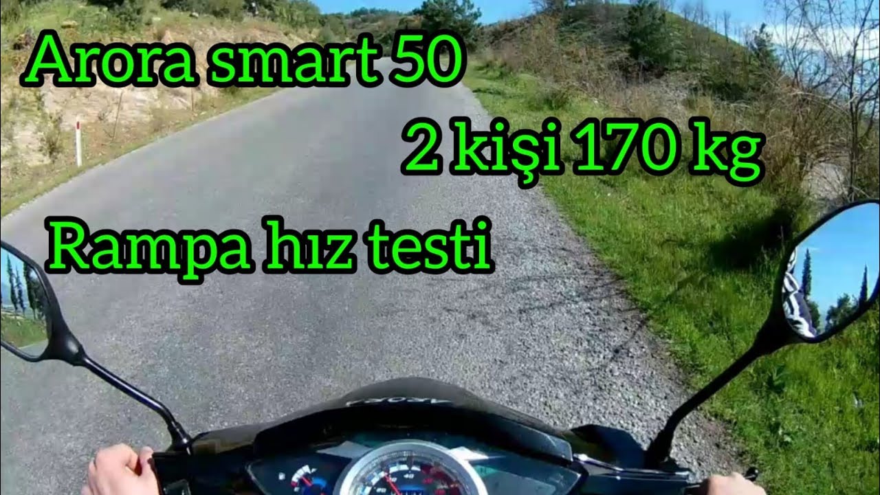 ARORA SMART 50 2 KİŞİ 170 KİLO RAMPA TESTİ