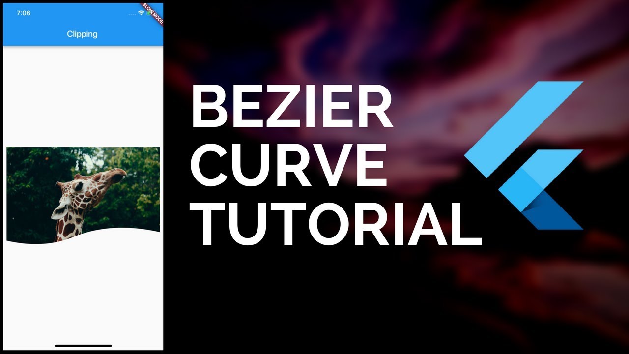 Flutter: Bezier Curve Clipping Tutorial | Clipper | Quadratic Bezier | Custom Design