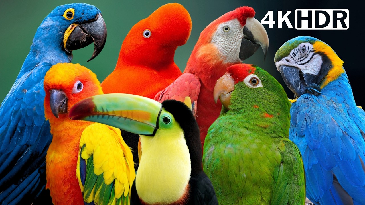 The Hidden Magic of Amazon Rainforest Birds 🌿  Nature&rsquo;s Healing Symphony 🌿 Relaxing Birds Sound