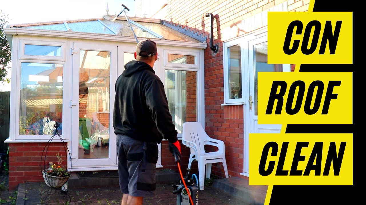 Con Roof Clean With The Constant Flow