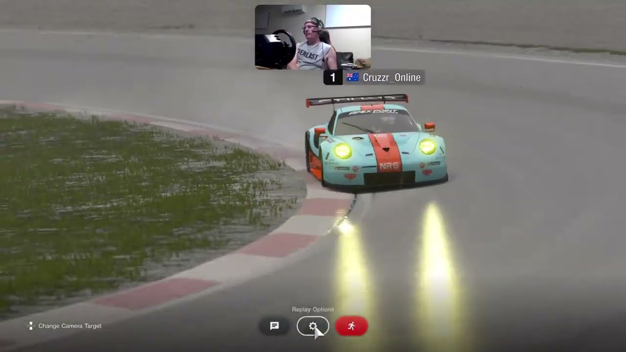 APRL ROUND 5 Nurburgring Gp gr3 rain , can' t talk