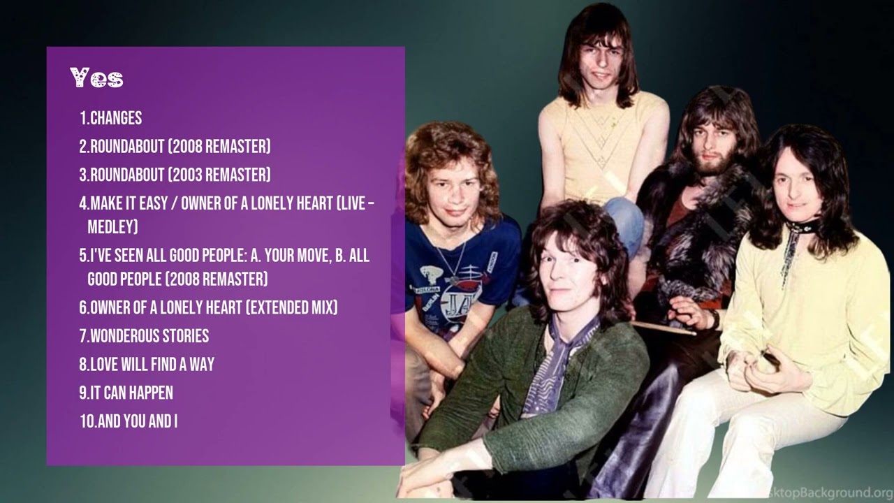 Yes| The Best of 70s & 80s Rock Music|Timeless appeal