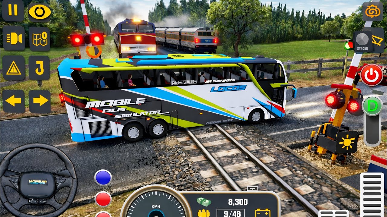 Bus Driving Simulator Game 3D | Realistic Bus Driving Experience with Open World Routes