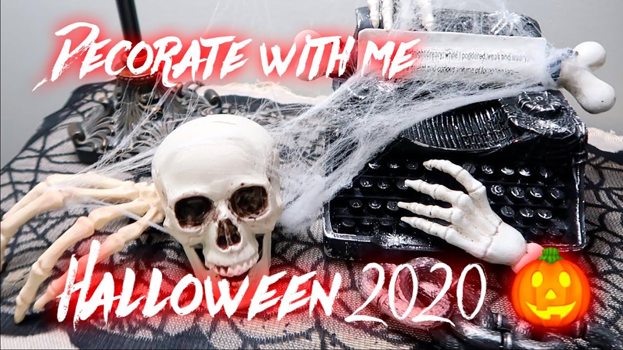 DECORATE WITH ME HALLOWEEN 2020 | Home With Tracy