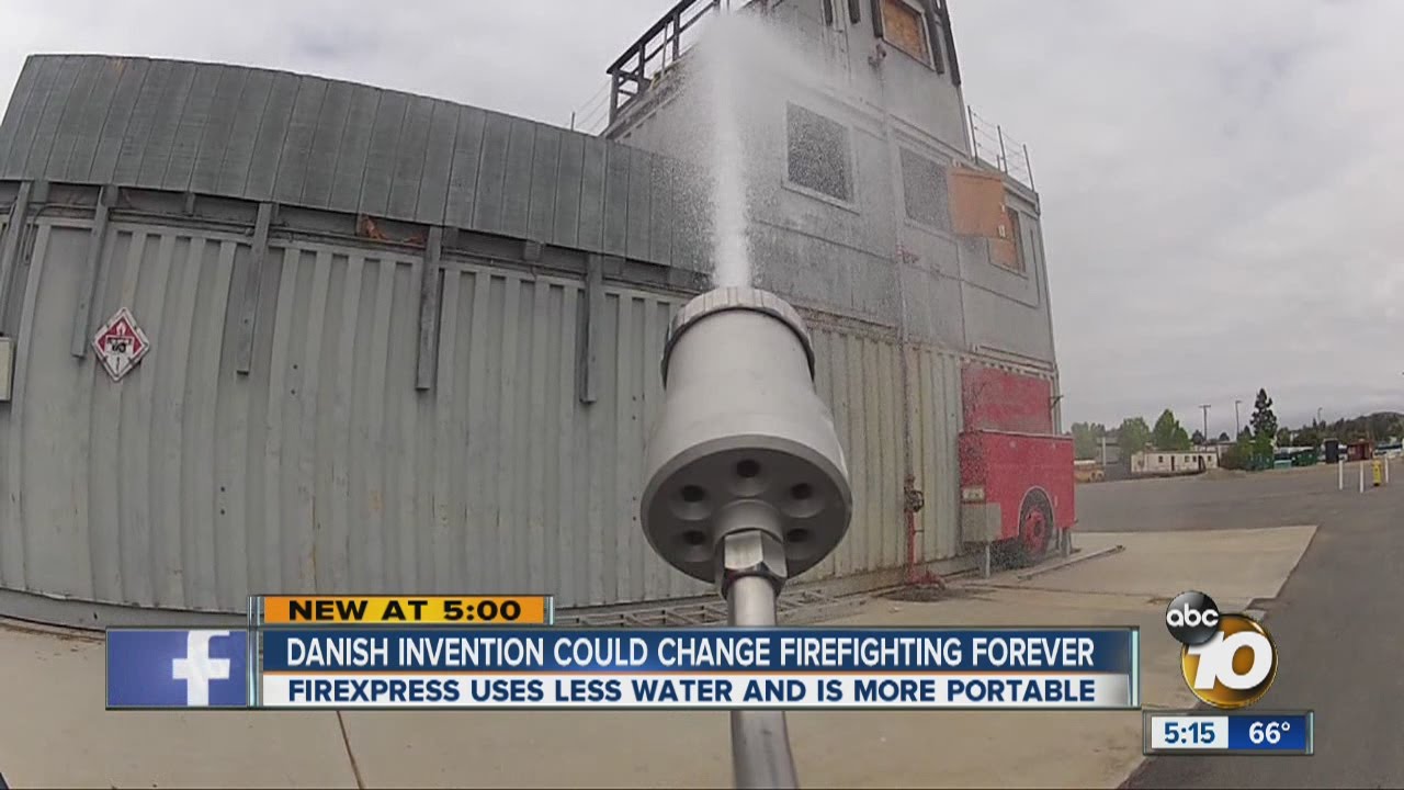 Danish invention could change firefighting forever