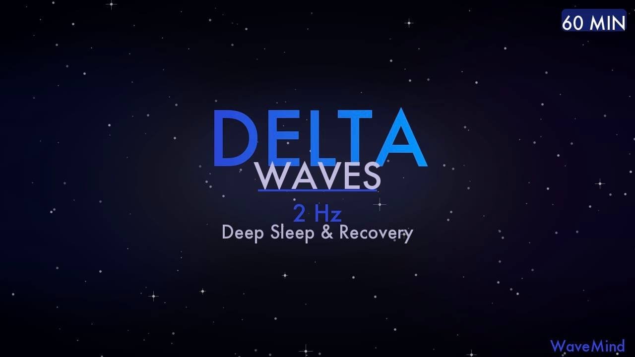 Fall Asleep Fast | 2 Hz Delta Waves Binaural Beats | Deep Sleep Music | 1 Hour | No Ads