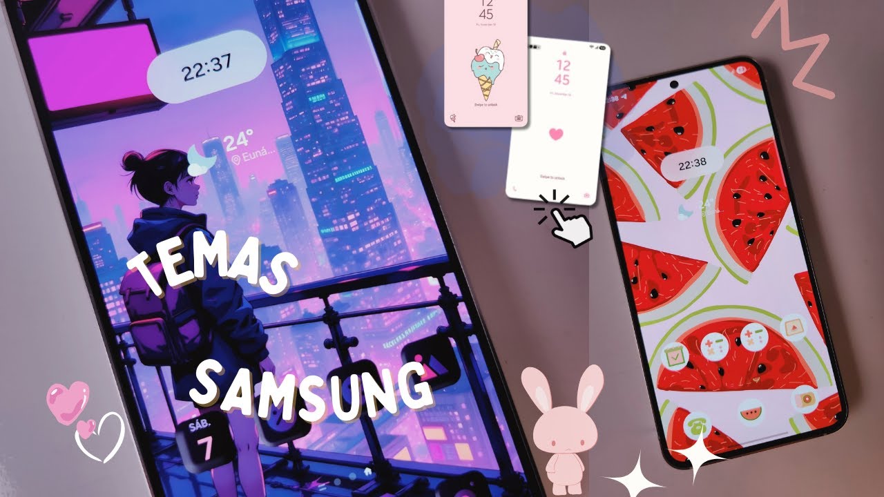 ☁️ Бесплатные темы для вашего Samsung 💗🎀