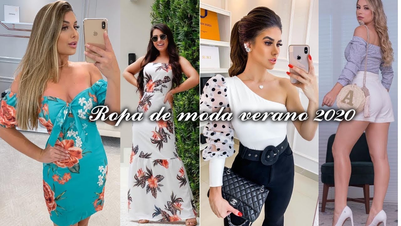 Tendencias 2020 ❣️Ropa De Moda Primavera verano 2020 ✬Colores  de Moda ✬Fashion Summer 2020
