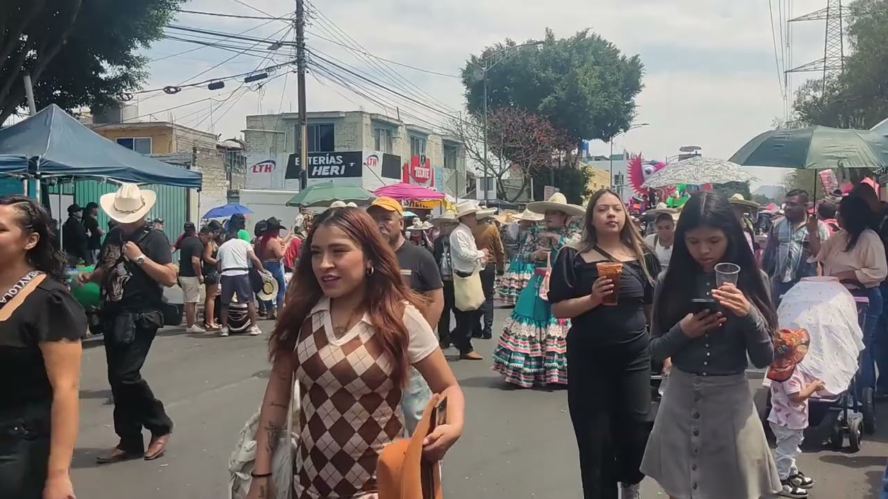 Santiago acahualtepec desfile día 4 de carnaval 