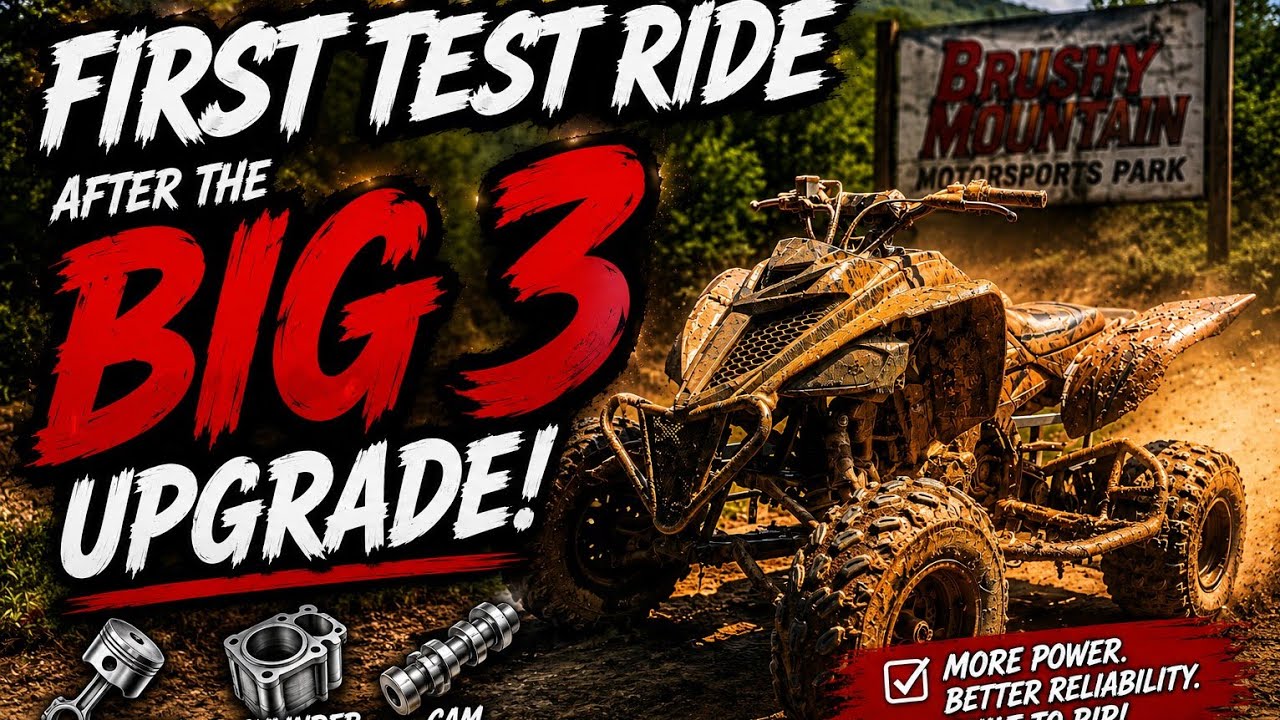 Первая поездка на Raptor 700 с BIG 3! | Испытания в Brushy Mountain