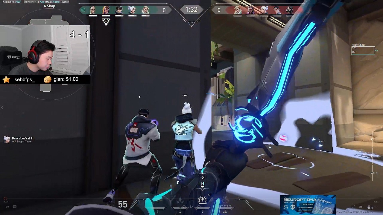 MVP! BREEZE! DERREK PRO SOVA VALORANT GAMEPLAY