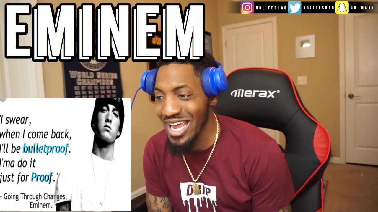 REACTING TO EMINEM 