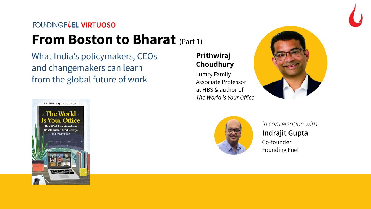 From Boston to Bharat | Part 1 | Podcast with Prof Prithwiraj Choudhury