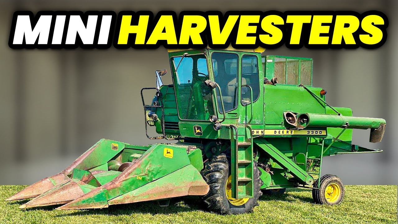 15 Mini Harvesters Perfect For HOBBY FARMS