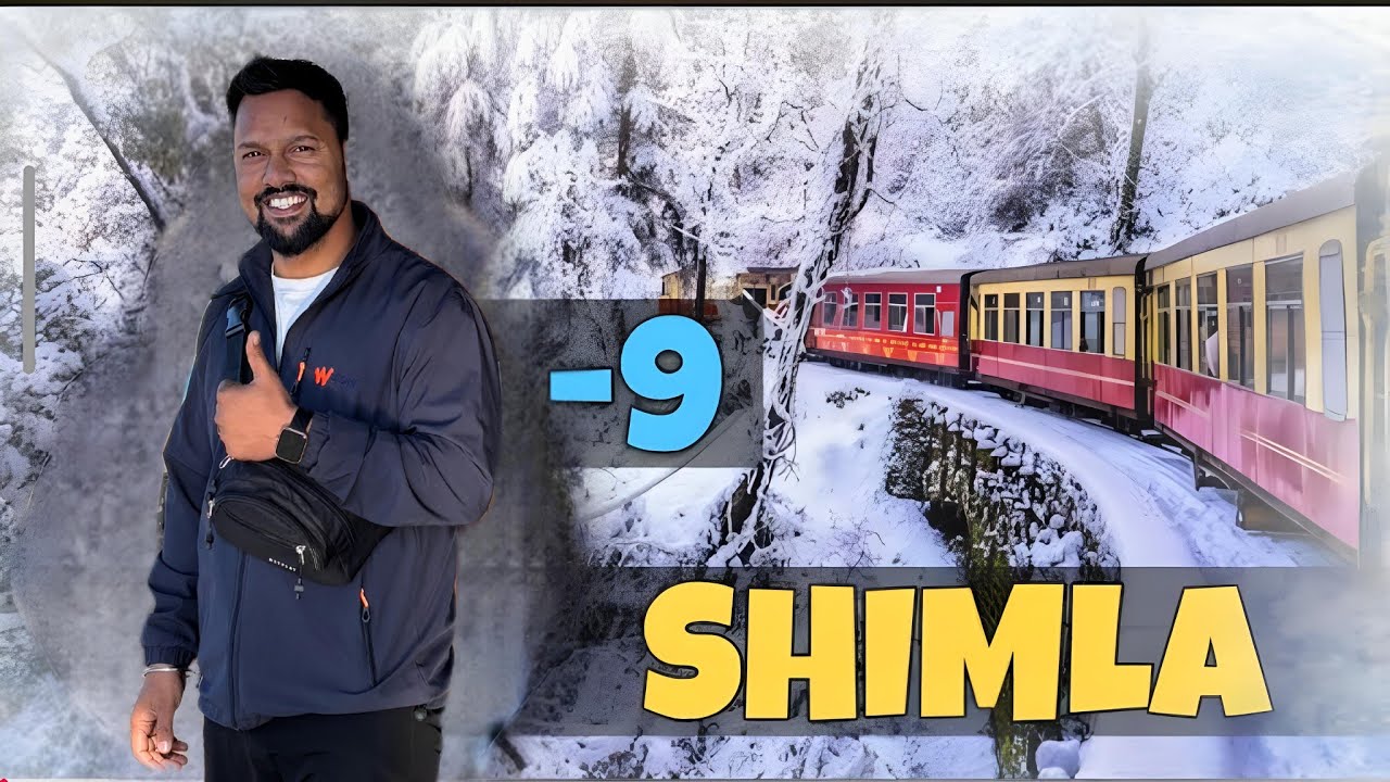 Kalka To Shimla Toy Train in Winter 2025 | Manthan Yadav