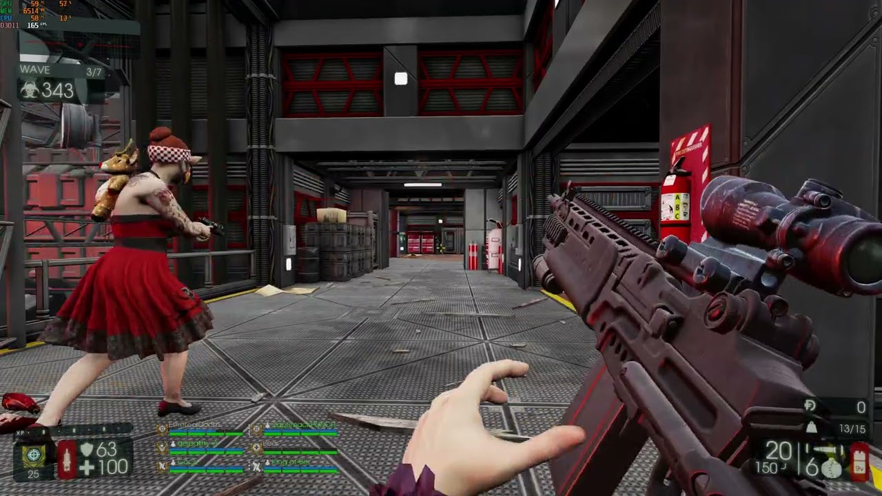 KF2 CD | Sharpshooter | Lockdown_a | ts_mig_v3 48mm NCZ | Vanilla Weapons, Nightcore zeds