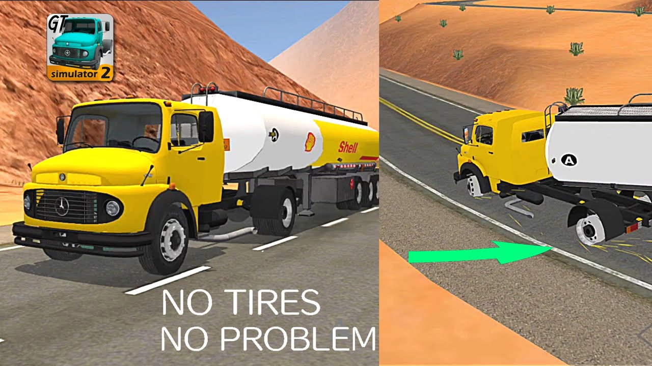 Grand Truck Simulator 2 - Bad Day with Mercedes 1518
