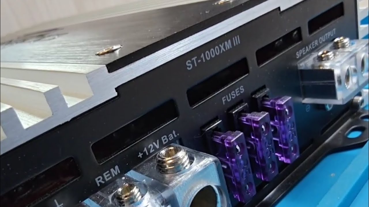 Zapco ST-1000XM lll замер усилителя