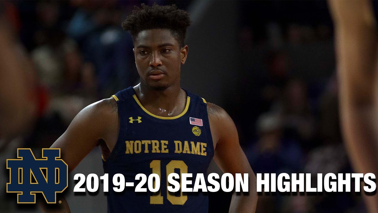 T.J. Gibbs&nbsp; 2019-20 Season Highlights | Notre Dame Guard