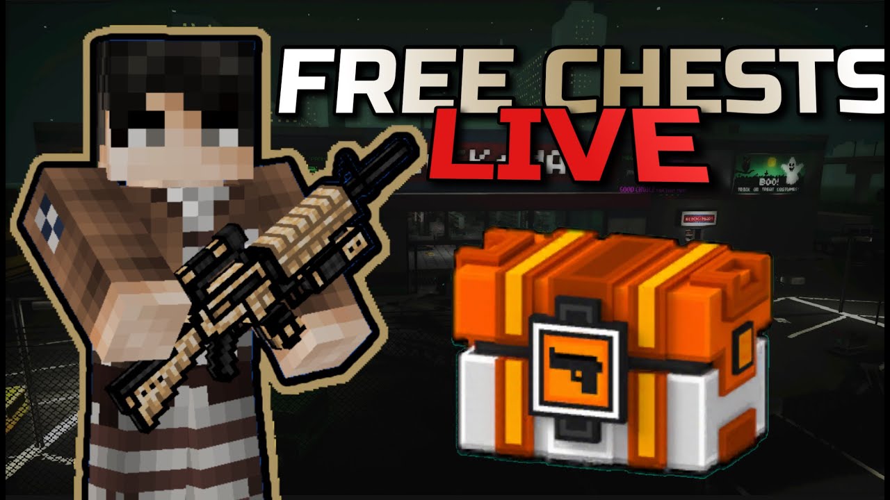 Pixel Gun 3D FREE Chest Giveaway! PT2! - CLAIM YOUR 200 GEMS! (Sunday Giveaway Stream)(Promo Codes)