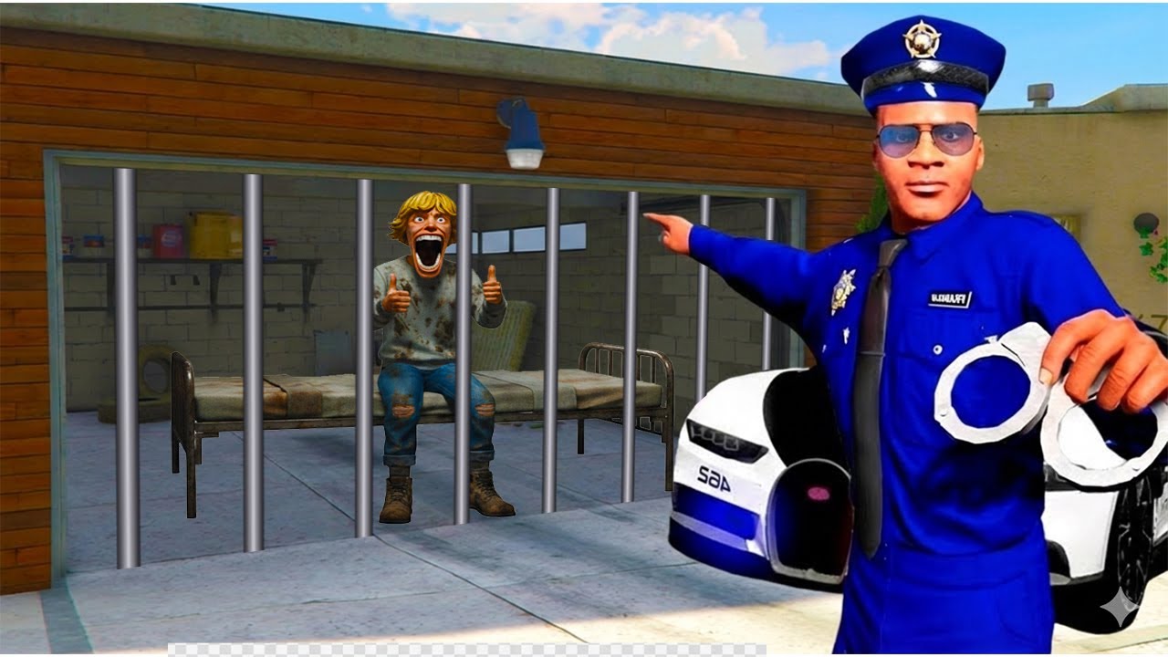 ФРАНКЛИН 67 ТҮРМЕГЕ ҚАМАДЫ (GTA V)