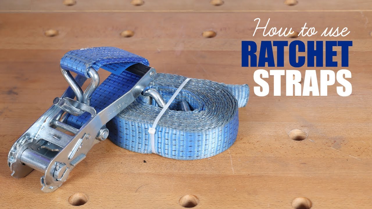 Simple Guide to Using Ratchet Strap Tie Downs Correctly | 3 minute DIY