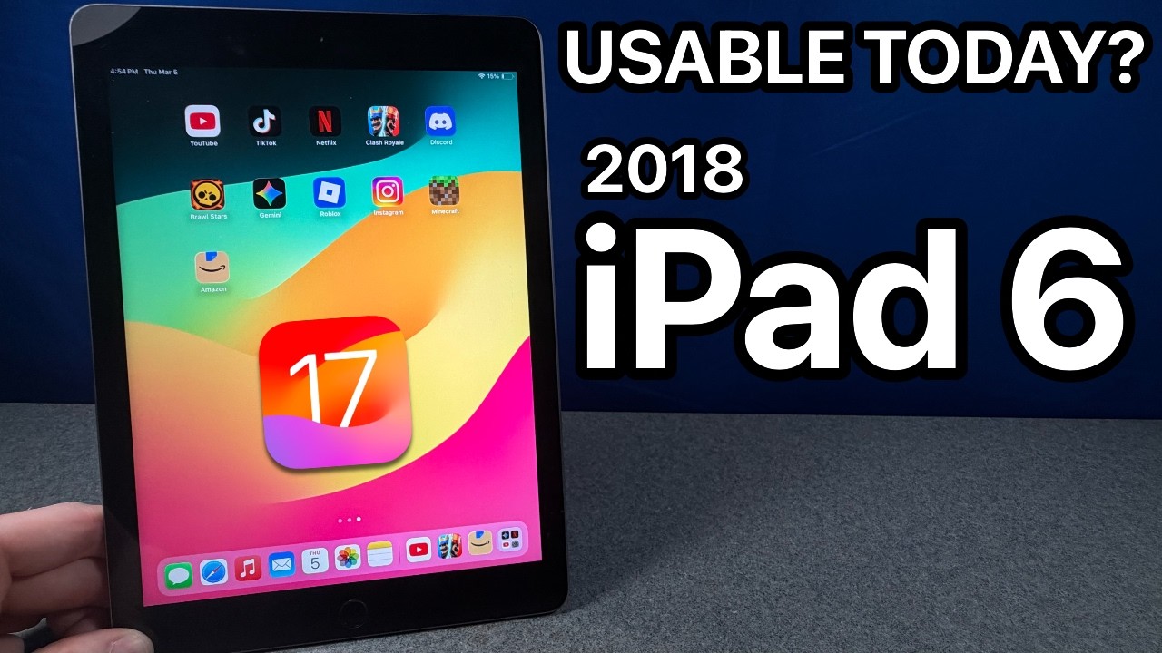 Trying to use the iPad 6 in 2026...