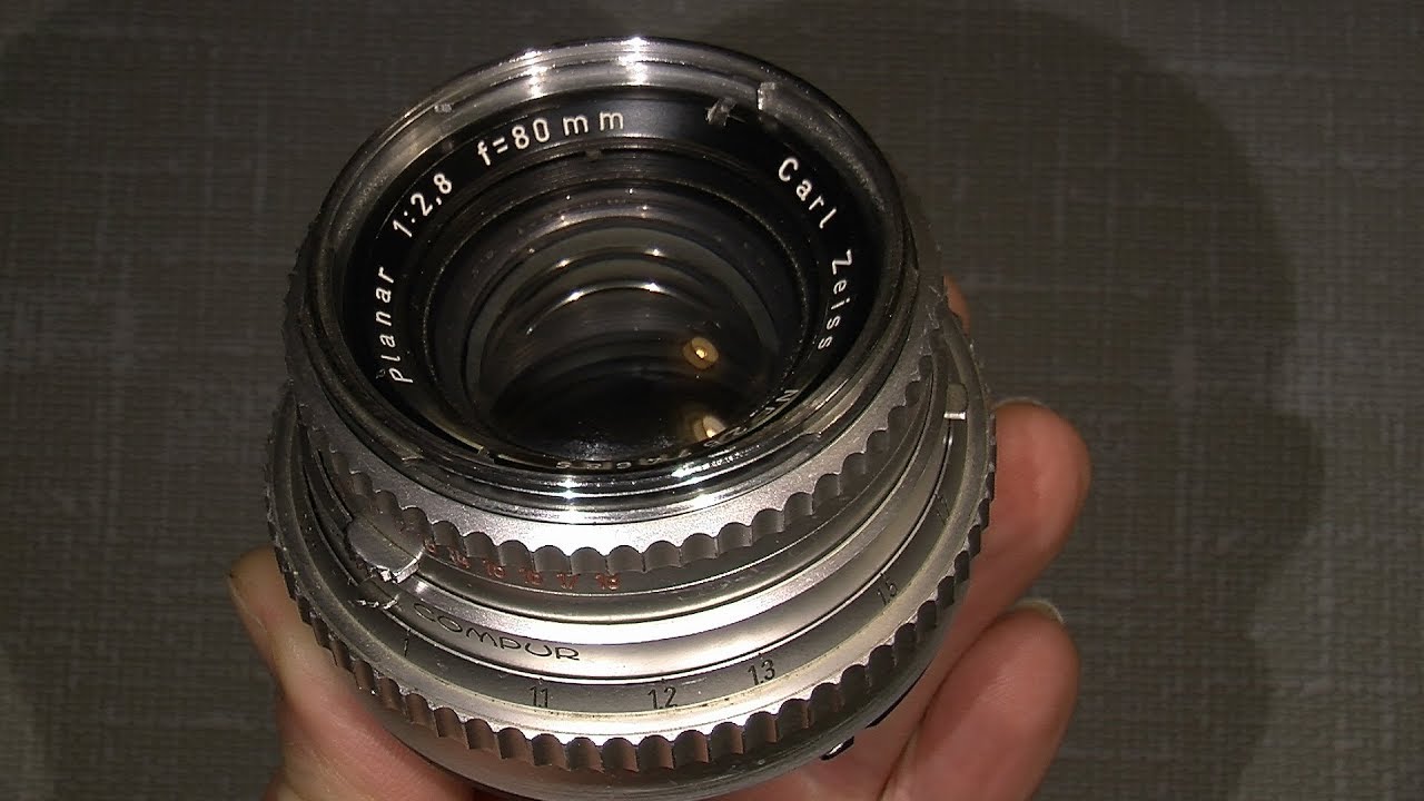 Sticky shutter in Hasselblad Planar 1:2.8 f=80mm