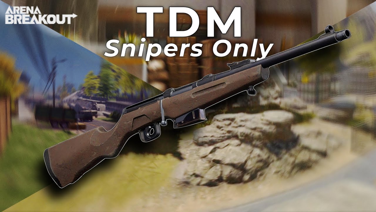Snipers only TDM 4v4  | Arena Breakout