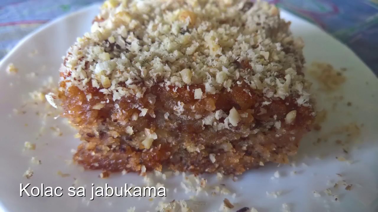 Kolac sa jabukama posno