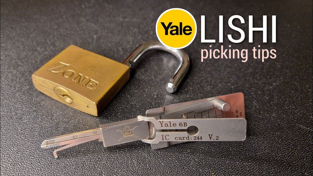 Yale 6b Lishi picking tips