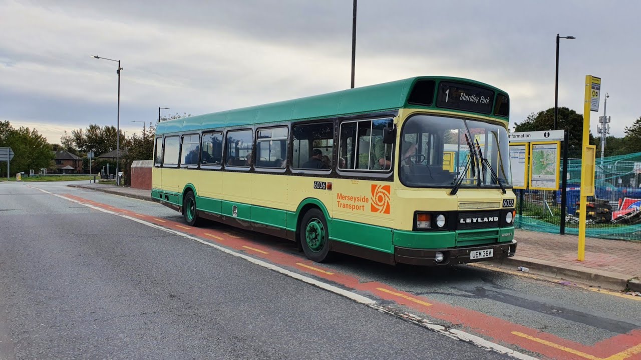 A Step in Time Part 25! Preserved Merseyside PTE Leyland National 2 6036/UEM36V - Route 1