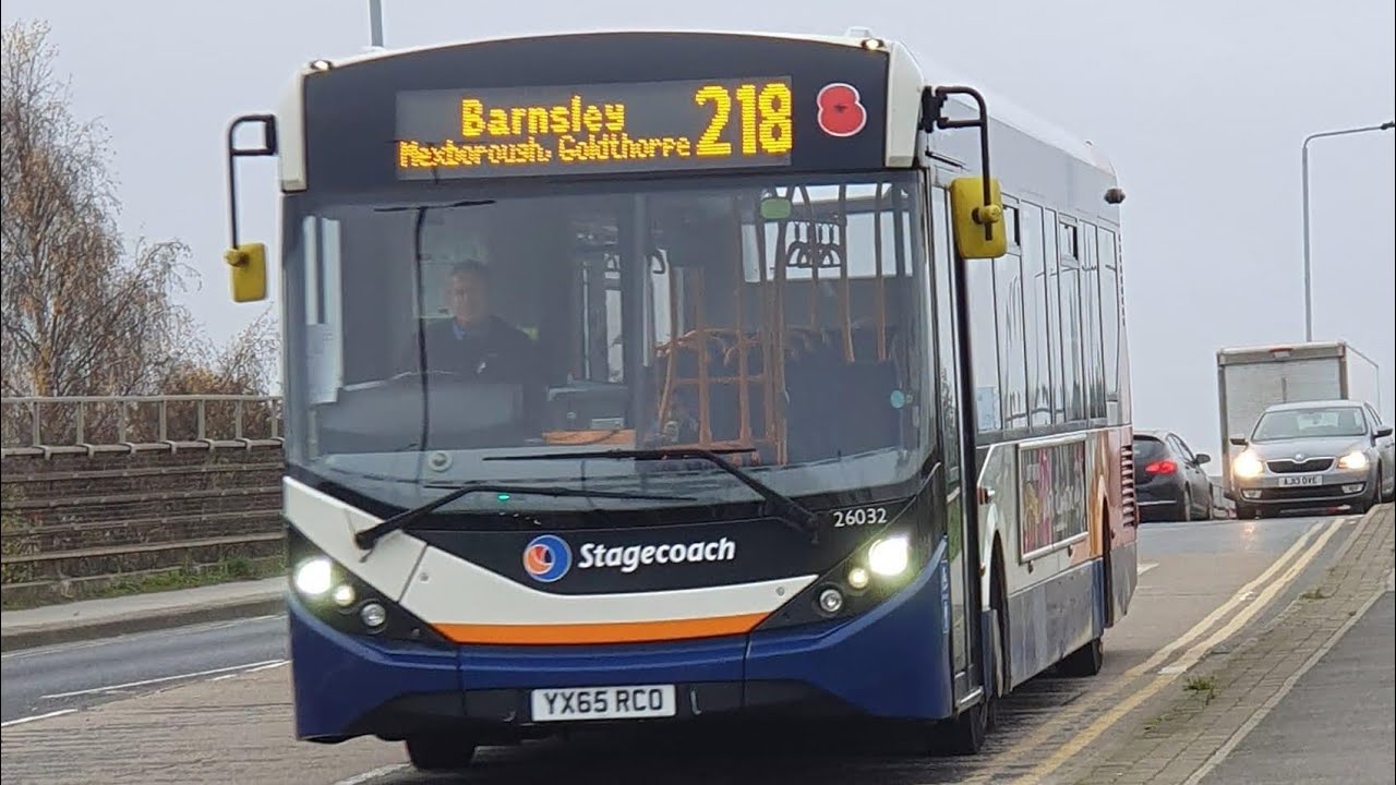 218 Stagecoach Bus - Rotherham to Barnsley via Mexborough