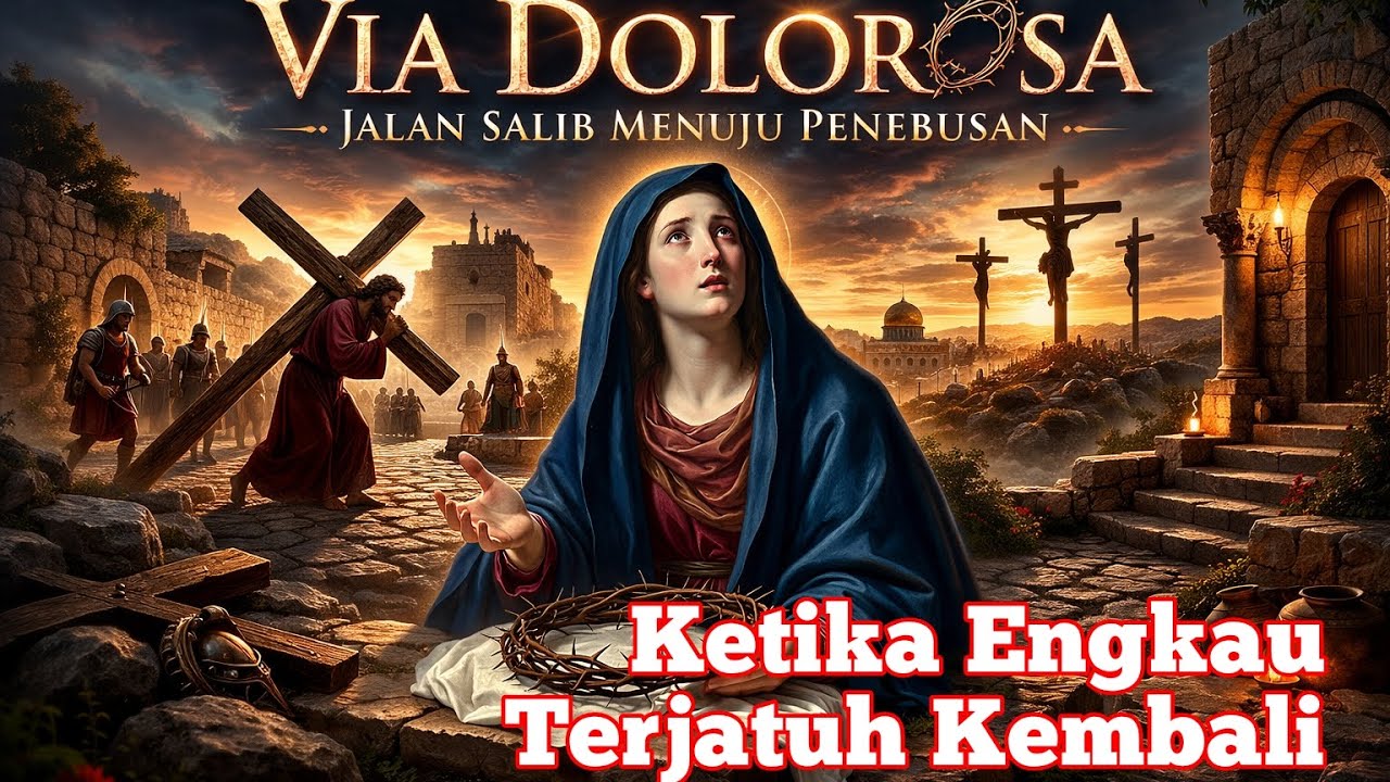 Ketika Engkau Terjatuh Kembali - Berjan Bersama Bunda Maria di Jalan Sengsara