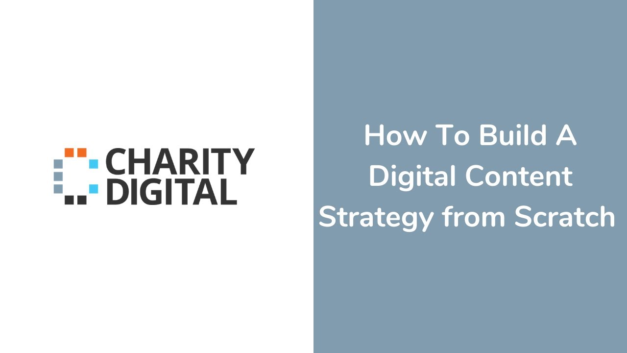 How to build a digital content strategy from scratch | Webinar