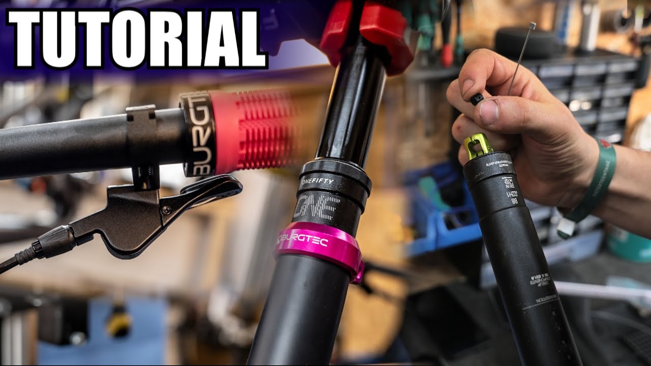 AUSFÜHRLICHES TUTORIAL ZUM EINBAU EINER VARIO SATTELSÜTZTE (Dropper Post)- ONE UP V2