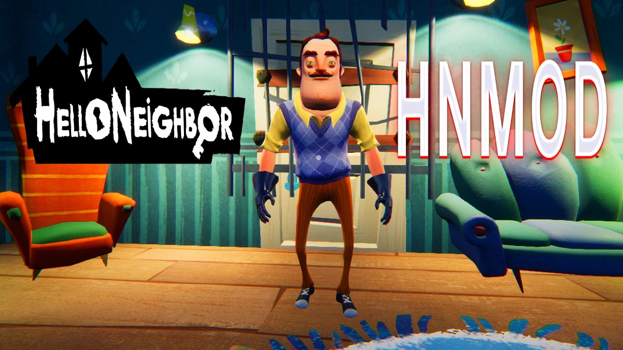ПРИВЕТ СОСЕД РАЗГАДАТЬ ТАЙНУ СОСЕДА В ИГРЕ HELLO NEIGHBOR ПРОХОЖДЕНИЕ МОД HNMOD