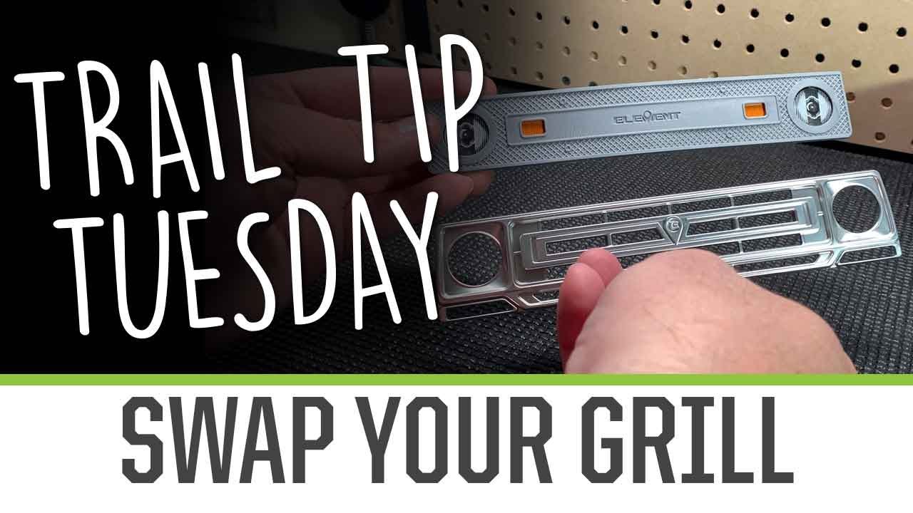 Trail Tip Tuesday:  Installing the Sendero grill on the Trailwalker body.