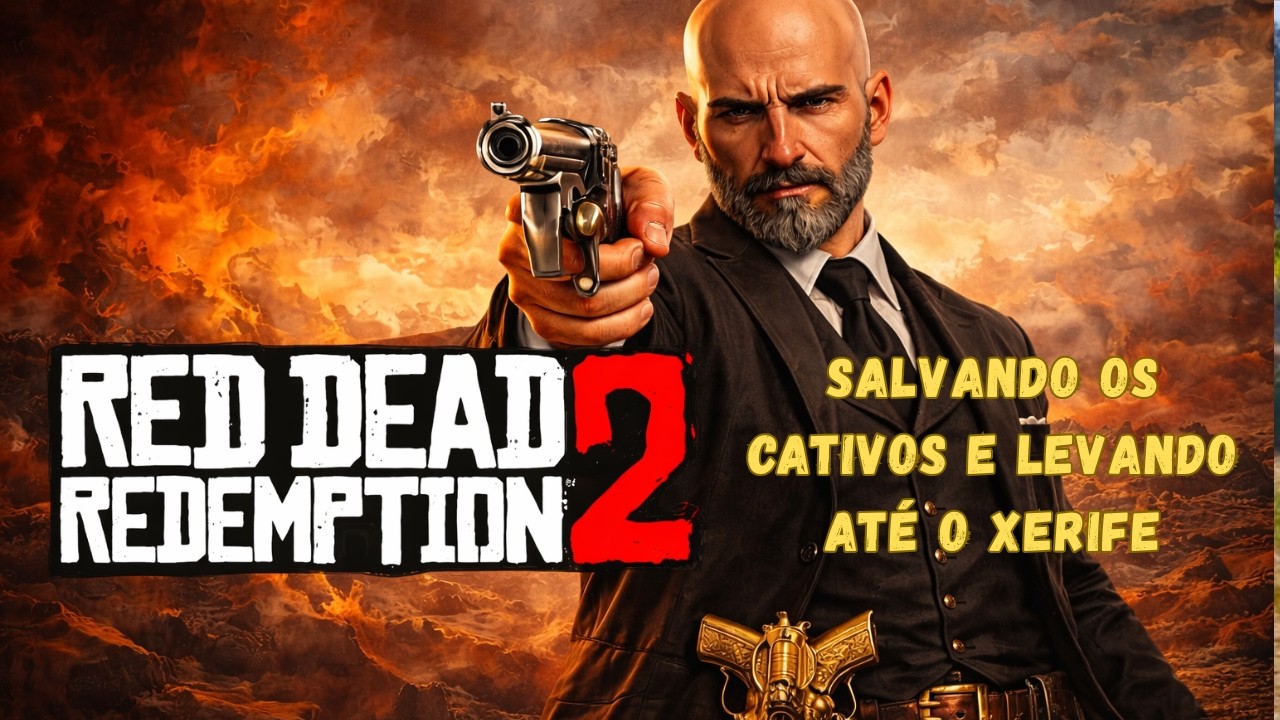 Salvamos os cativos! Mas o perigo continua na estrada – RED DEAD REDEMPTION 2 – ONLINE