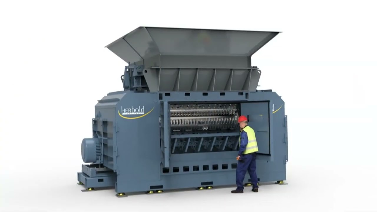 Single-shaft Shredder EWS 60/210 - Herbold Meckesheim