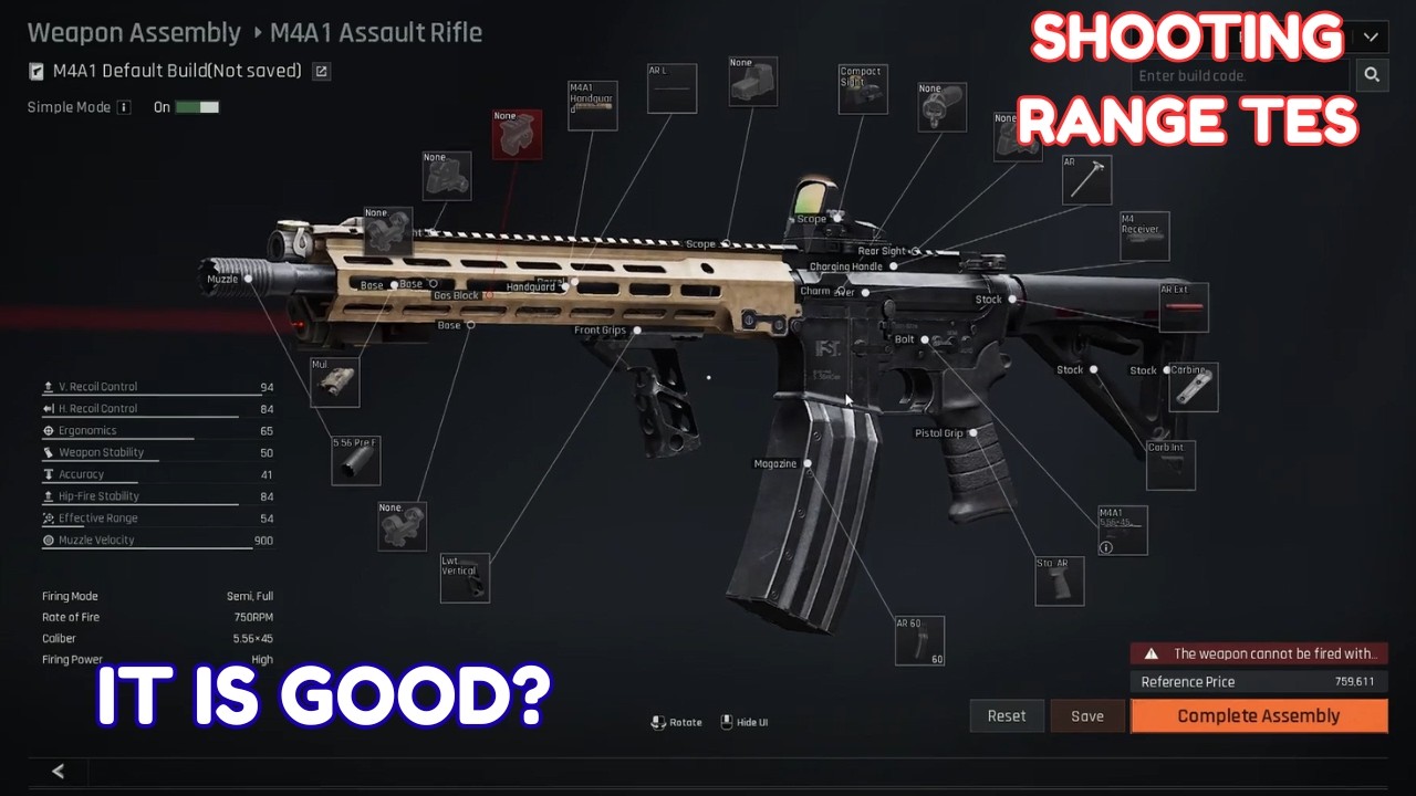 BEST RECOIL M4?