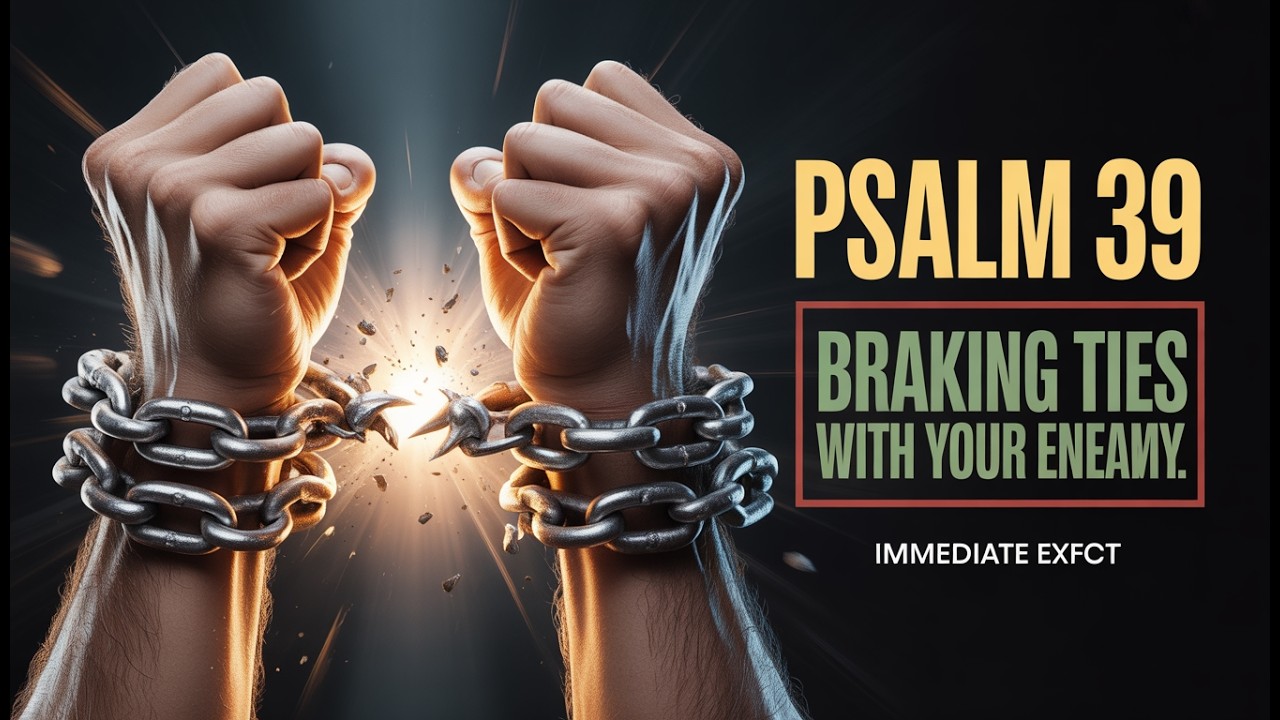 PSALM 39 — BREAK Every Blockage, Curse & Delay Holding Your Life Back  Powerful Prayer