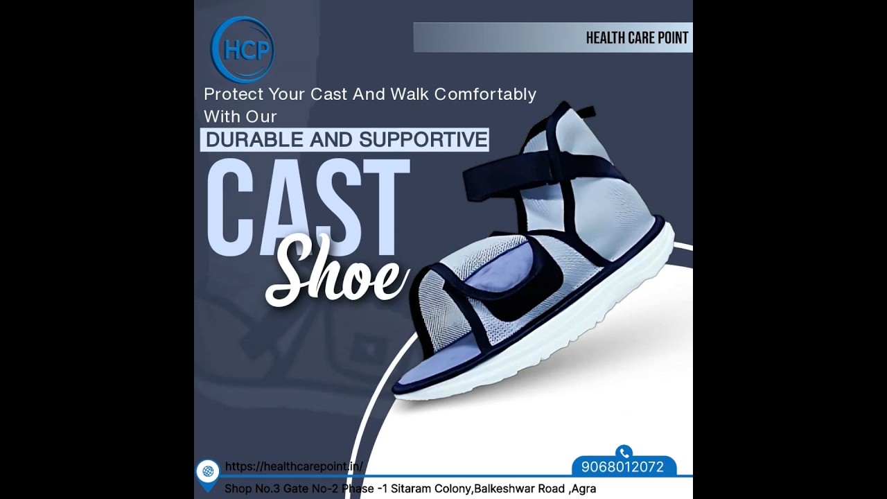 Chalna hua aasaan, thanks to Tynor cast shoe! 🚶&zwj;♂️ #StepIntoWellness #healthcarepoint #orthopedicpt