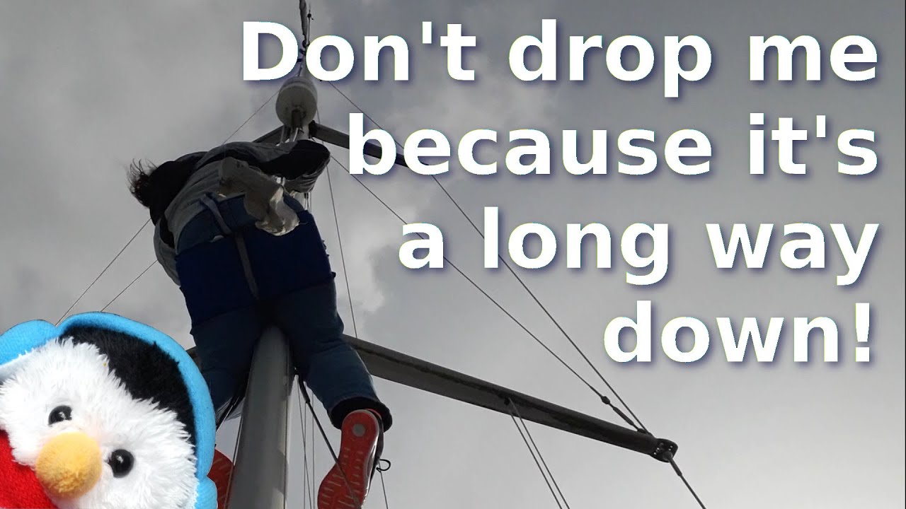 Sailing Northern Ireland - Bangor - Mast climb - Stormy seas - Ep. 287