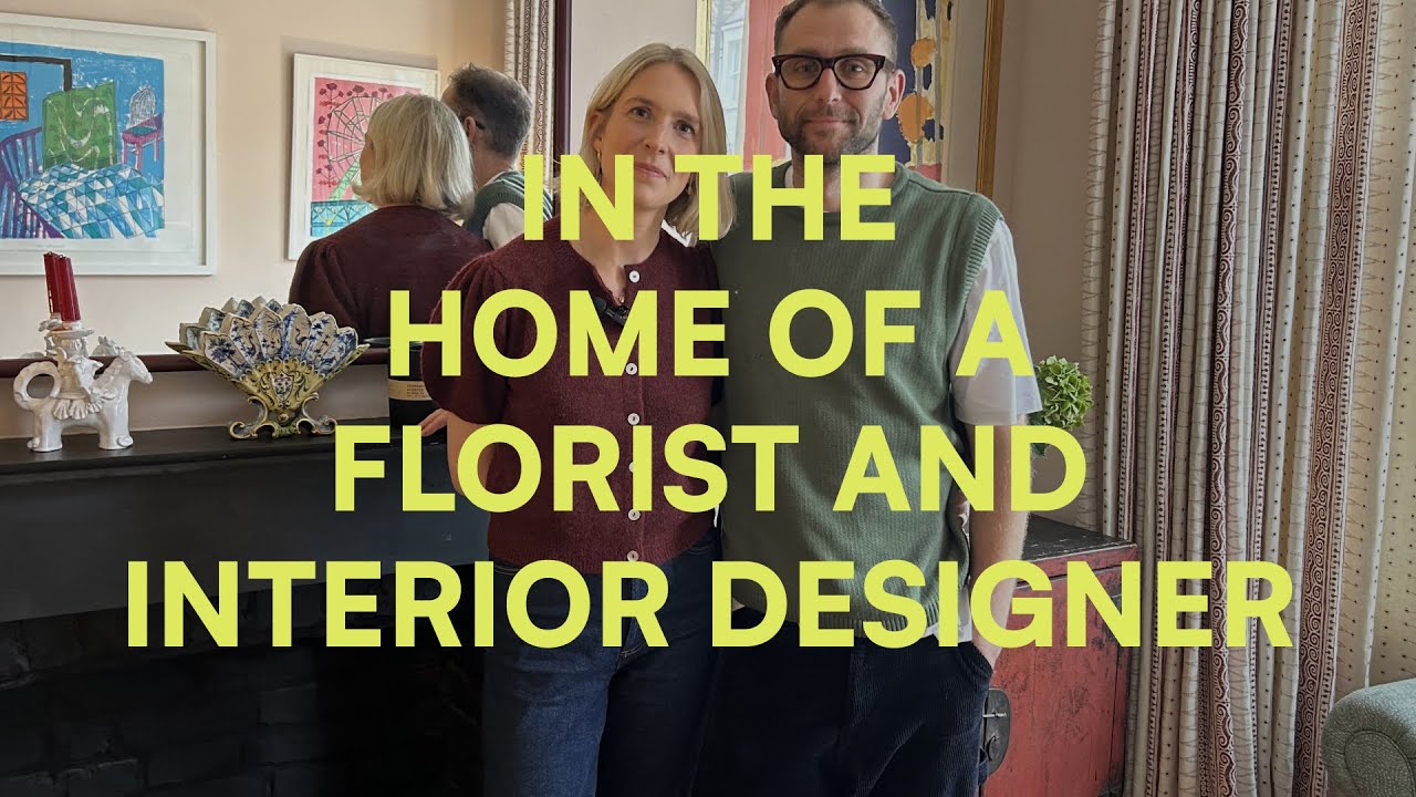 In the Home of a Florist and Interior Designer