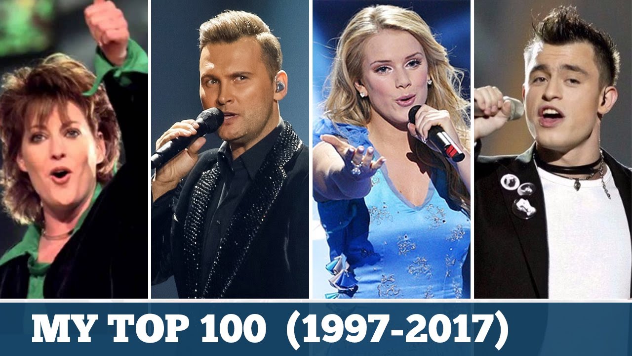 Eurovision 1997-2017 | My Top 100 Songs