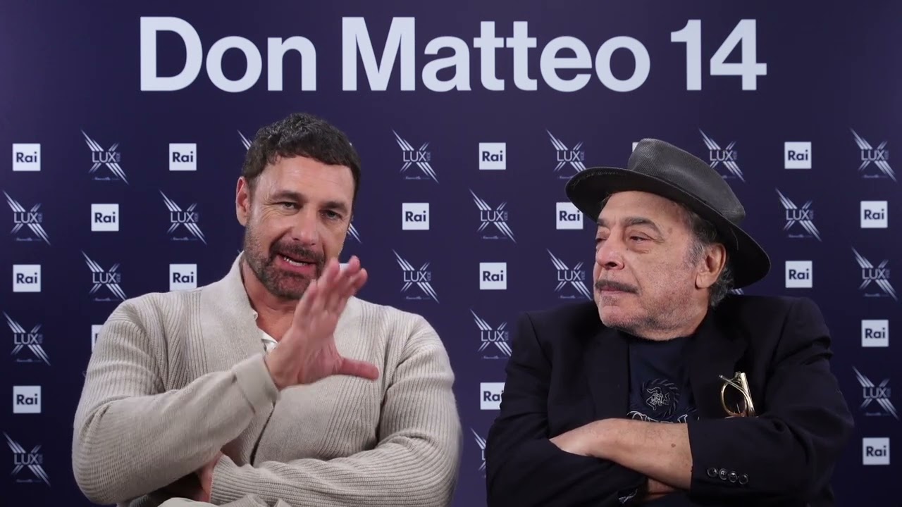 RAOUL BOVA e NINO FRASSICA: intervista Don Matteo 14