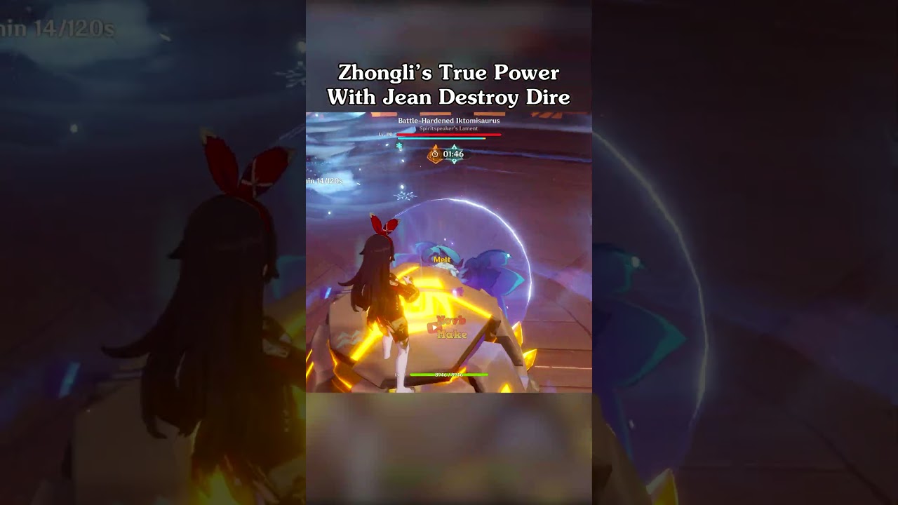 Zhongli's True Power With Jean Destroy Dire Stygian Onslaught 6.2 Again