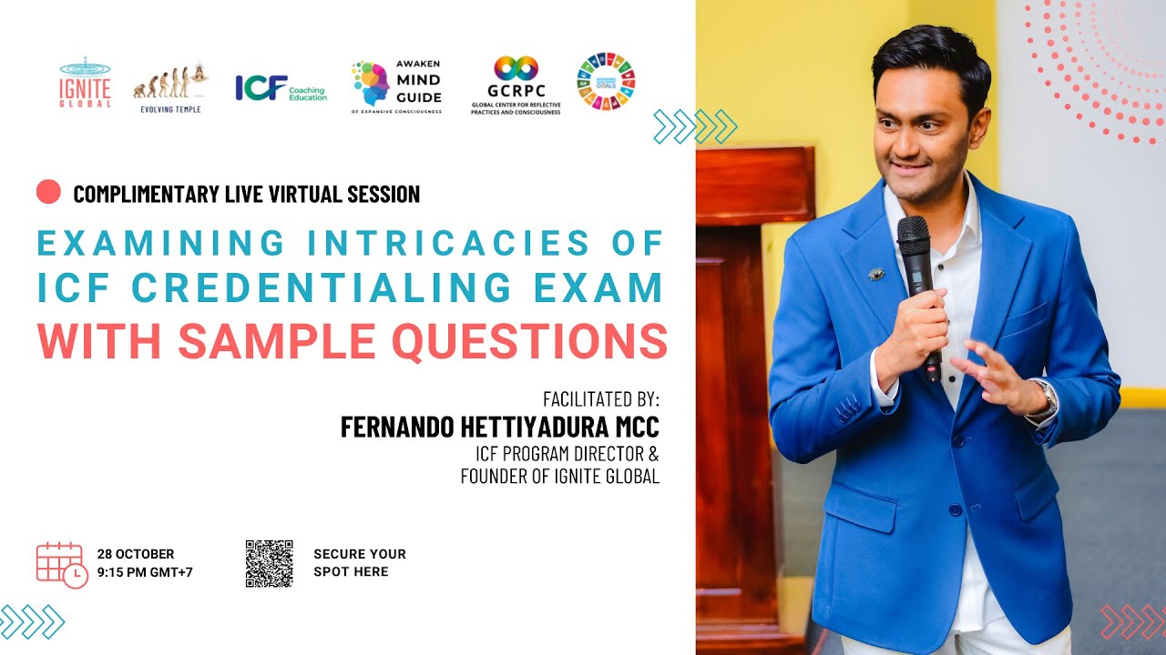 Examining the Intricacies of the ICF Credentialing Exam (Sample Questions & Slides in Description)